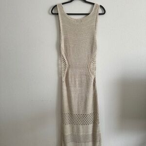 Sleeveless Long Knit Dress
